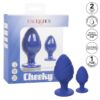 Comprar CALEXOTICS - CHEEKY PLUGS ANALES LILA al mejor precio - Envíos Discretos