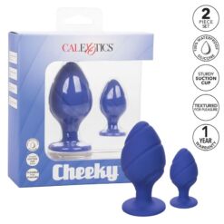 Comprar CALEXOTICS - CHEEKY PLUGS ANALES LILA al mejor precio - Envíos Discretos