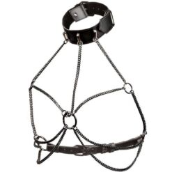 Comprar CALEXOTICS - EUPHORIA ARNÉS DE CUELLO DE CADENA TALLA GRANDE al mejor precio - Envíos Discretos