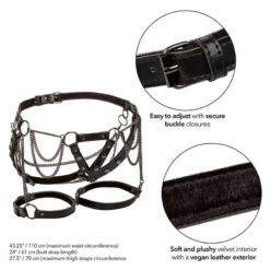 Comprar CALEXOTICS - EUPHORIA ARNÉS DE MUSLO CON CADENAS PREMIUM al mejor precio - Envíos Discretos