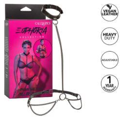 Comprar CALEXOTICS - EUPHORIA COLLAR HALTER Y CORREA CON CADENA al mejor precio - Envíos Discretos