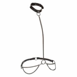 Comprar CALEXOTICS - EUPHORIA COLLAR HALTER Y CORREA CON CADENA TALLA PLUS al mejor precio - Envíos Discretos