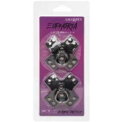 Comprar CALEXOTICS - EUPHORIA PEZONERAS JUNTA TÓRICA NEGRO al mejor precio - Envíos Discretos
