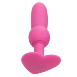 Comprar CALEXOTICS - FIRST TIME PLUG ANAL CON CUENCAS 10 VIBRACIONES ROSA al mejor precio - Envíos Discretos