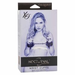 Comprar CALEXOTICS - NOCTURNAL ESPOSAS CUERO AJUSTABLE NEGRO al mejor precio - Envíos Discretos