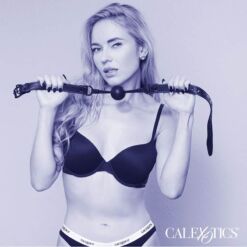 Comprar CALEXOTICS - NOCTURNAL MORDAZA DE BOLA SILICONA NEGRO al mejor precio - Envíos Discretos