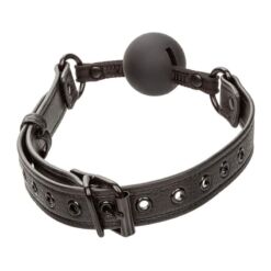 Comprar CALEXOTICS - NOCTURNAL MORDAZA DE BOLA SILICONA NEGRO al mejor precio - Envíos Discretos