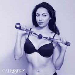 Comprar CALEXOTICS - NOCTURNAL MORDAZA DE BOLA SILICONA NEGRO al mejor precio - Envíos Discretos