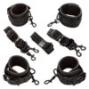 Comprar CALEXOTICS - NOCTURNAL RESTRICCIONES DE CAMA CUERO AJUSTABLE NEGRO al mejor precio - Envíos Discretos