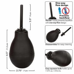 Comprar CALEXOTICS - ONE WAY DUCHA ANAL NEGRO al mejor precio - Envíos Discretos