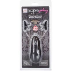 Comprar CALEXOTICS - PINZAS CON VIBRACIÓN NEGRO al mejor precio - Envíos Discretos