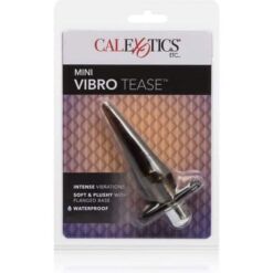 Comprar CALEXOTICS - PLUG MINI VIBRO TEASE VIBRADOR NEGRO al mejor precio - Envíos Discretos