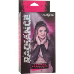 Comprar CALEXOTICS - RADIANCE ENCOGIMIENTO DE HOMBROS CON CAPUCHA PEDRERÍA TALLA GRANDE al mejor precio - Envíos Discretos