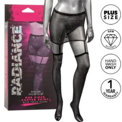 Comprar CALEXOTICS - RADIANCE FALDA DE LIGA HASTA EL MUSLO TALLA GRANDE al mejor precio - Envíos Discretos