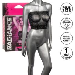 Comprar CALEXOTICS - RADIANCE TOP BANDEAU PEDRERÍA TALLA GRANDE al mejor precio - Envíos Discretos