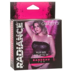 Comprar CALEXOTICS - RADIANCE TOP BANDEAU PEDRERÍA TALLA GRANDE al mejor precio - Envíos Discretos