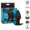 Comprar CALEXOTICS - ROCK BOTTOM PERFECT PLUG ANAL 10 VIBRACIONES SILICONA NEGRO al mejor precio - Envíos Discretos