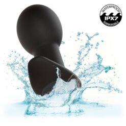 Comprar CALEXOTICS - ROCK BOTTOM PLUG ANAL 10 VIBRACIONES SILICONA NEGRO al mejor precio - Envíos Discretos