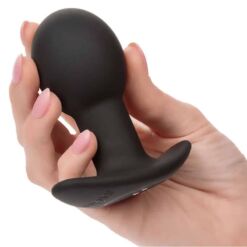Comprar CALEXOTICS - ROCK BOTTOM PLUG ANAL 10 VIBRACIONES SILICONA NEGRO al mejor precio - Envíos Discretos