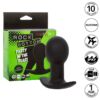 Comprar CALEXOTICS - ROCK BOTTOM PLUG ANAL 10 VIBRACIONES SILICONA NEGRO al mejor precio - Envíos Discretos