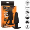 Comprar CALEXOTICS - ROCK BOTTOM PLUG ANAL CÓNICO 10 VIBRACIONES SILICONA NEGRO al mejor precio - Envíos Discretos