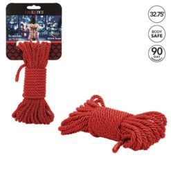 Comprar CALEXOTICS - SCANDAL CUERDA BDSM ROJA 10 M al mejor precio - Envíos Discretos