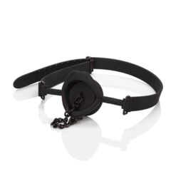Comprar CALEXOTICS - SCANDAL MORDAZA CON TAPÓN DE SILICONA NEGRO al mejor precio - Envíos Discretos