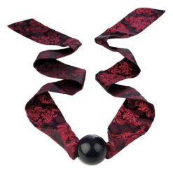 Comprar CALEXOTICS - SCANDAL MORDAZA DE BOLA CON LAZO NEGRO/ROJO al mejor precio - Envíos Discretos