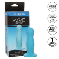 Comprar CALEXOTICS - WAVE RIDER SWELL PLUG ANAL AZUL al mejor precio - Envíos Discretos