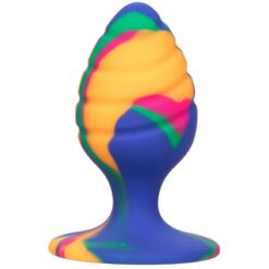 Comprar CALIFORNIA EXOTICS - PLUG ANAL CHEEKY MEDIANO SWIRL al mejor precio - Envíos Discretos