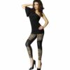 Comprar CHILIROSE - CR 3390 LEGGINS NEGRO & LEOPARDO S/M al mejor precio - Envíos Discretos