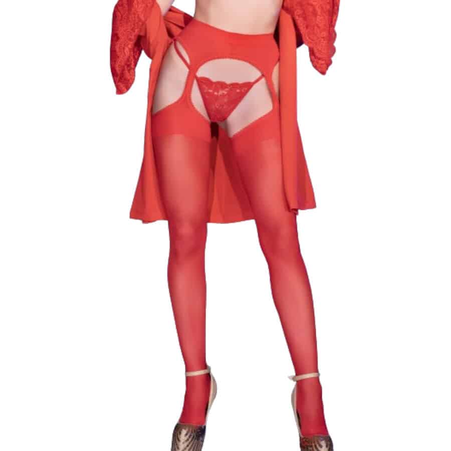 CHILIROSE - CR 4312 MEDIAS LIGUERO ROJO S/M - piKanteo | Despierta tu lado más piKante Comprar CHILIROSE - CR 4312 MEDIAS LIGUERO ROJO S/M al mejor precio - Envíos Discretos