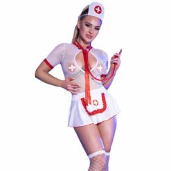 Comprar CHILIROSE - CR 4365 DISFRAZ ENFERMERA SEXY S/M al mejor precio - Envíos Discretos