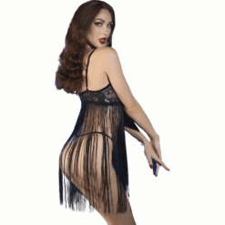Comprar CHILIROSE - CR 4496 BABYDOLL NEGRO L/XL al mejor precio - Envíos Discretos