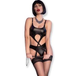 Comprar CHILIROSE - CR 4625 SET CUATRO PIEZAS CROTCHLESS NEGRO S al mejor precio - Envíos Discretos