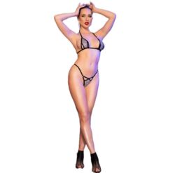 Comprar CHILIROSE - CR 4659 BIKINI PLATEADO S/M al mejor precio - Envíos Discretos