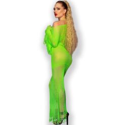 Comprar CHILIROSE - CR 4666 TOP & FALDA VERDE S/M al mejor precio - Envíos Discretos