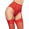 Comprar CHILIROSE - CR 4718 LIGUERO & MEDIAS ROJO M al mejor precio - Envíos Discretos