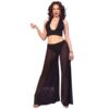 Comprar CHILIROSE - CR  4857 SET TOP Y PANTALONES NEGRO TALLA S al mejor precio - Envíos Discretos