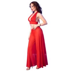Comprar CHILIROSE - CR  4857 SET TOP Y PANTALONES ROJO TALLA L al mejor precio - Envíos Discretos