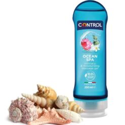 Comprar CONTROL - 2 EN 1 MASSAGE & PLEASURE MEDITERRANEAN SEA 200 ML al mejor precio - Envíos Discretos