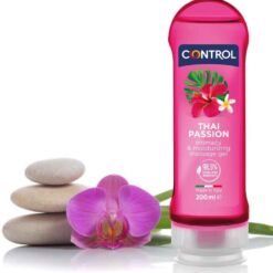 Comprar CONTROL - 2 EN 1 MASSAGE & PLEASURE THAI PASSION 200 ML al mejor precio - Envíos Discretos