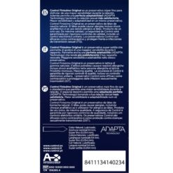 Comprar CONTROL - FINISSIMO PRESERVATIVOS 12 UNIDADES al mejor precio - Envíos Discretos