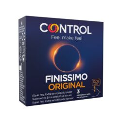 Comprar CONTROL - FINISSIMO PRESERVATIVOS 3 UNIDADES al mejor precio - Envíos Discretos