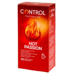 Comprar CONTROL - HOT PASSION PRESERVATIVOS EFECTO CALOR 10 UNIDADES al mejor precio - Envíos Discretos