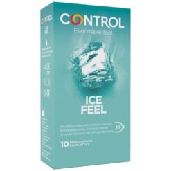 Comprar CONTROL - ICE FEEL PRESERVATIVOS EFECTO FRIO 10 UNIDADES al mejor precio - Envíos Discretos