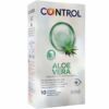 Comprar CONTROL - PRESERVATIVOS CON ALOE VERA 10 UNIDADES al mejor precio - Envíos Discretos