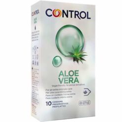 Comprar CONTROL - PRESERVATIVOS CON ALOE VERA 10 UNIDADES al mejor precio - Envíos Discretos