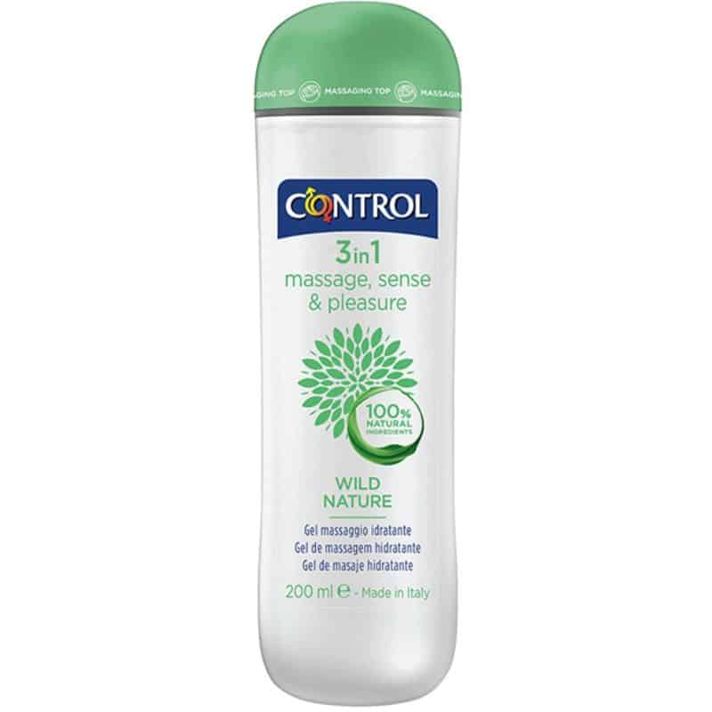 CONTROL - WILD NATURE GEL MASAJE 3 EN 1 200 ML - piKanteo | Despierta tu lado más piKante Comprar CONTROL - WILD NATURE GEL MASAJE 3 EN 1 200 ML al mejor precio - Envíos Discretos