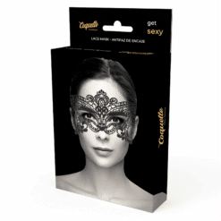 Comprar COQUETTE CHIC DESIRE - ANTIFAZ ENCAJE NEGRO ANCHO al mejor precio - Envíos Discretos